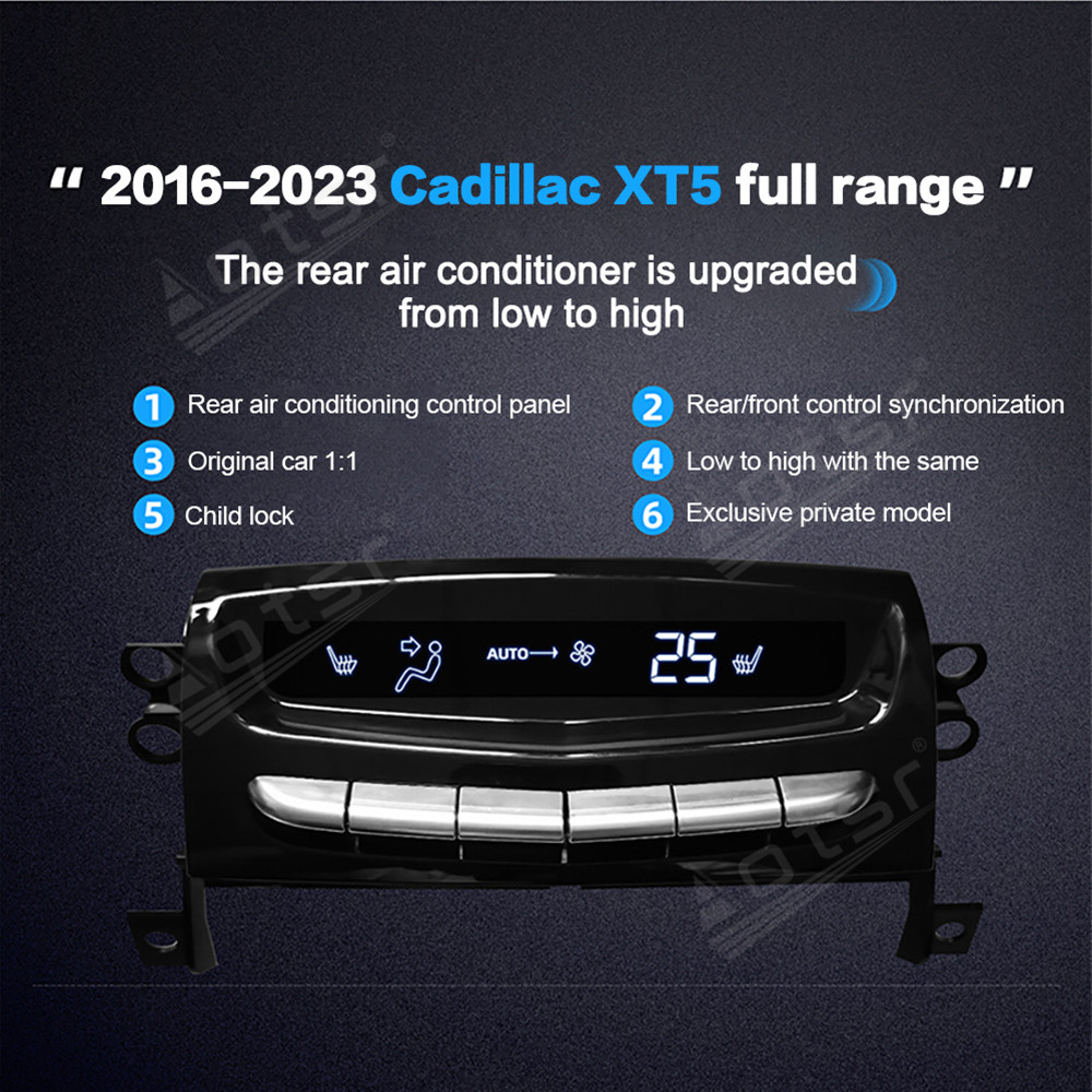 Car Accessories Rear - For Cadillac XT5 CT6 2016-2024 Rear