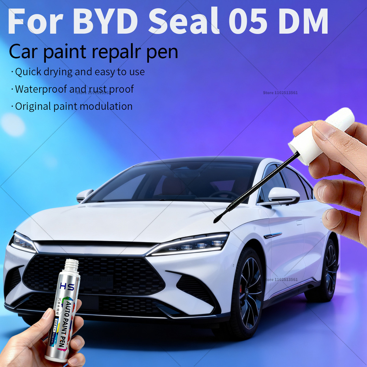Car Accessories For Winter - For BYD Seal 05 Car Paint