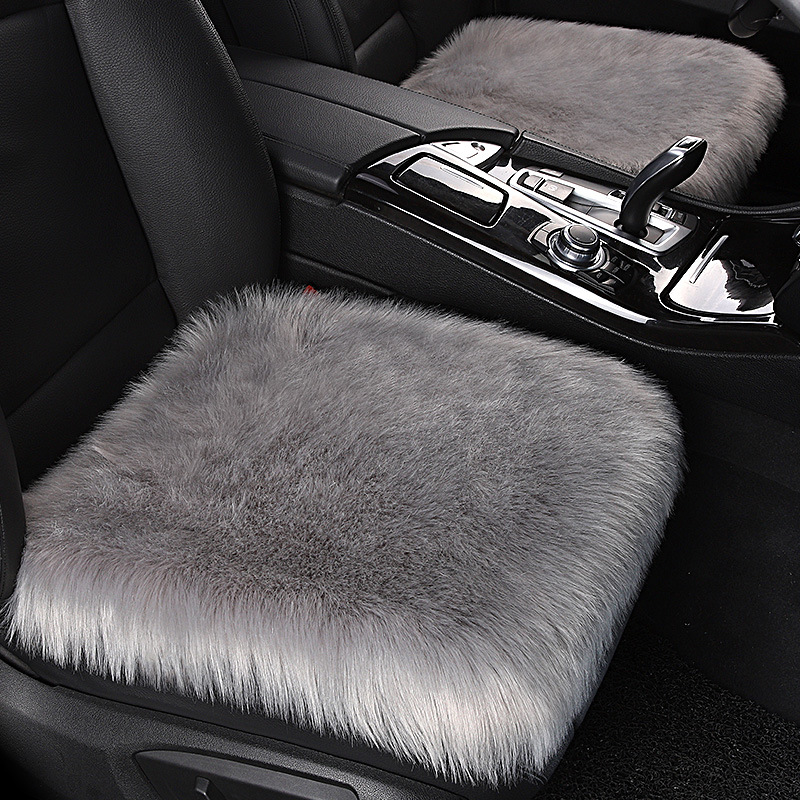 Car Accessories For Winter - 1Pc Universal Winter Wool Plush Car