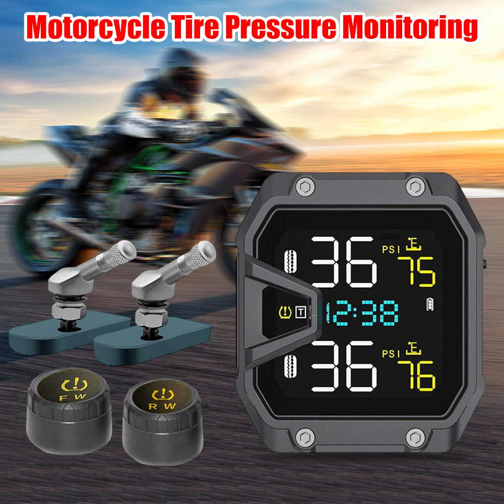 Motorcycle TPMS Tire Pressure  – обзор и цена Tire Pressure Monitor