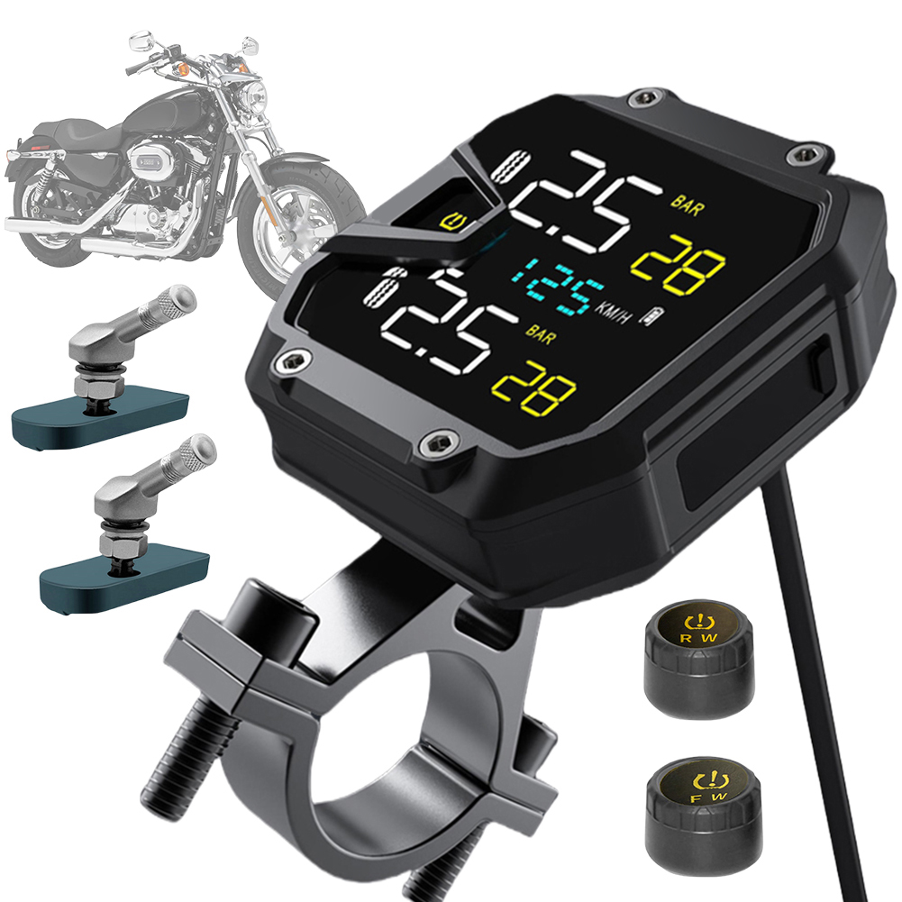 Motorcycle TPMS Tire Pressure  – обзор и цена Tire Pressure Monitor