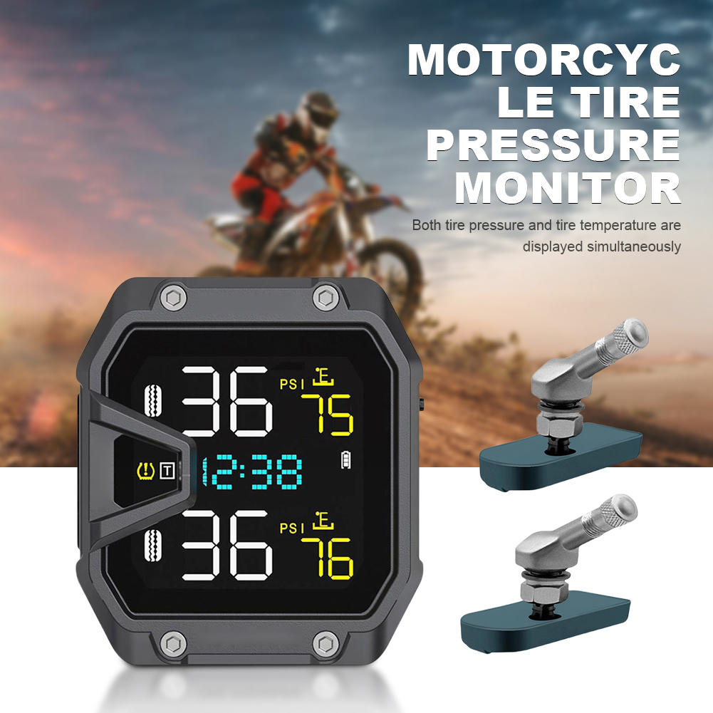 Motorcycle TPMS Tire Pressure  – обзор и цена Tire Pressure Monitor