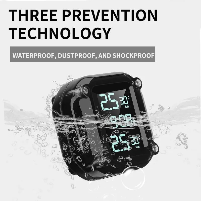 TAVALER M5 Motorcycle Tire Pre – обзор и цена Tire Pressure Monitor