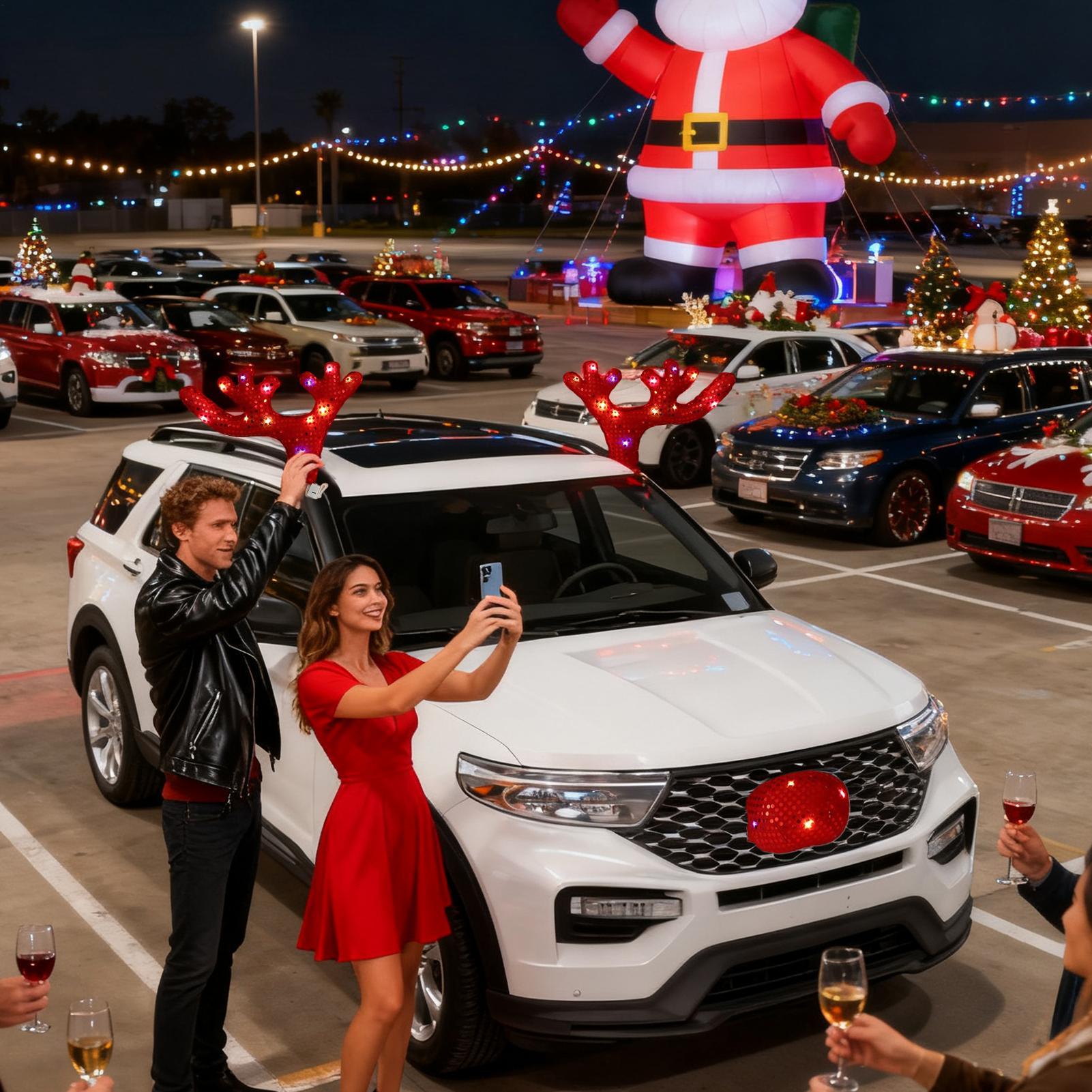 Car Christmas Decorations Cute – обзор и цена Car Accessories For Winter