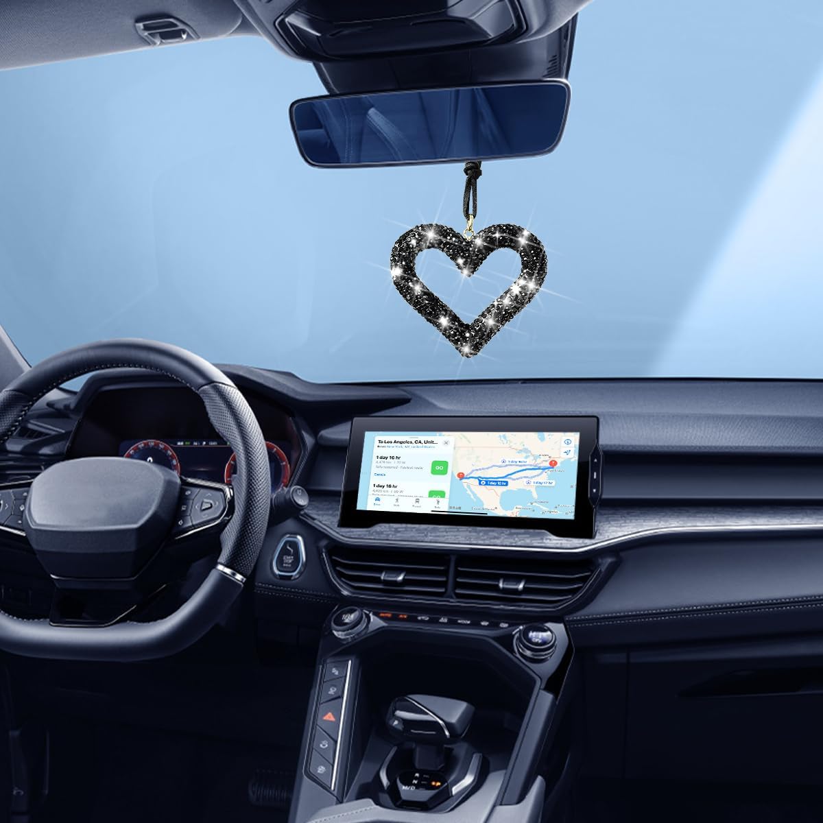 Bling Heart Car Hanging Access – обзор и цена Car Accessories Rear