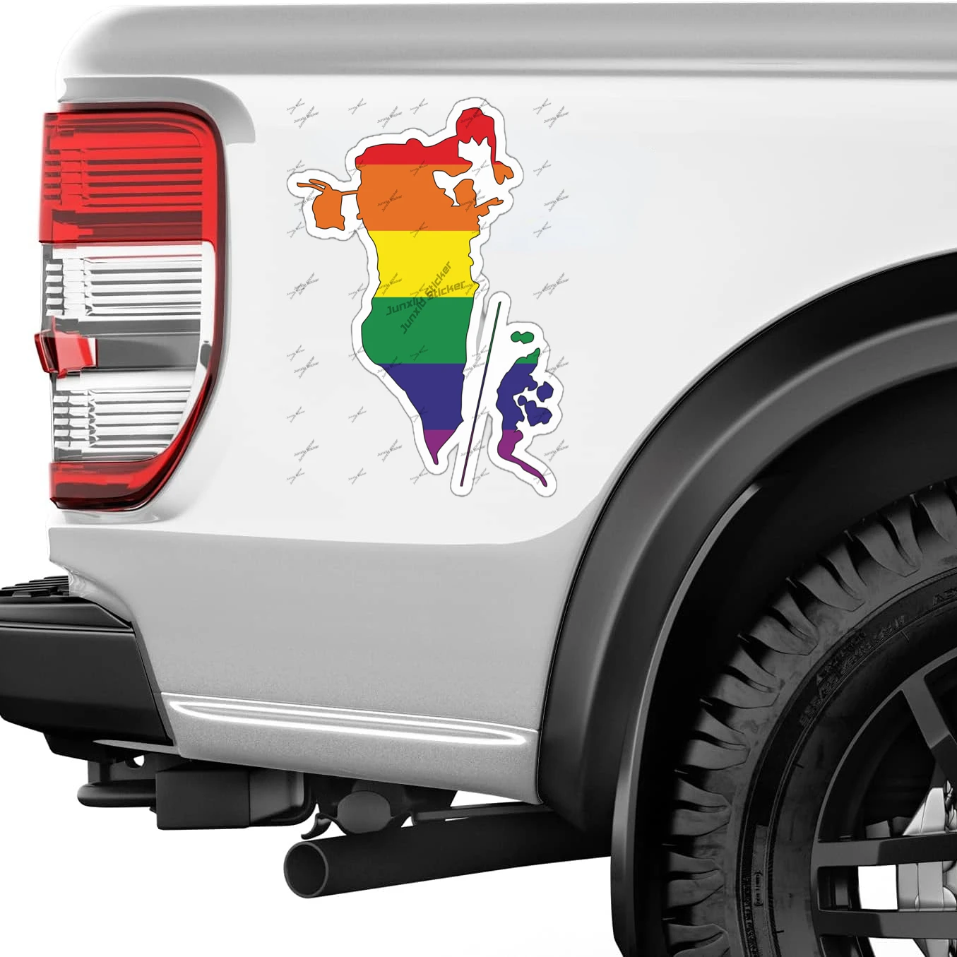Bahrain Gay Rainbow outline Fl – обзор и цена Car Accessories Bahrain