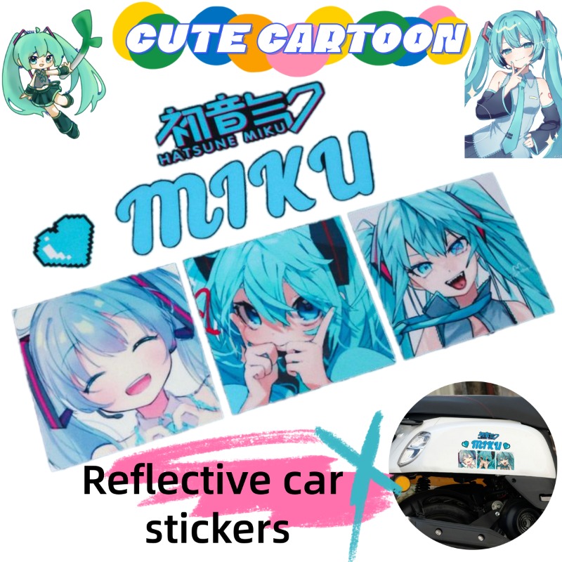 2026 New Creative Hatsune Miku – обзор и цена Car Accessories Rear