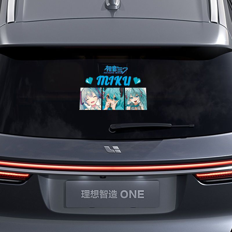 2026 New Creative Hatsune Miku – обзор и цена Car Accessories Rear