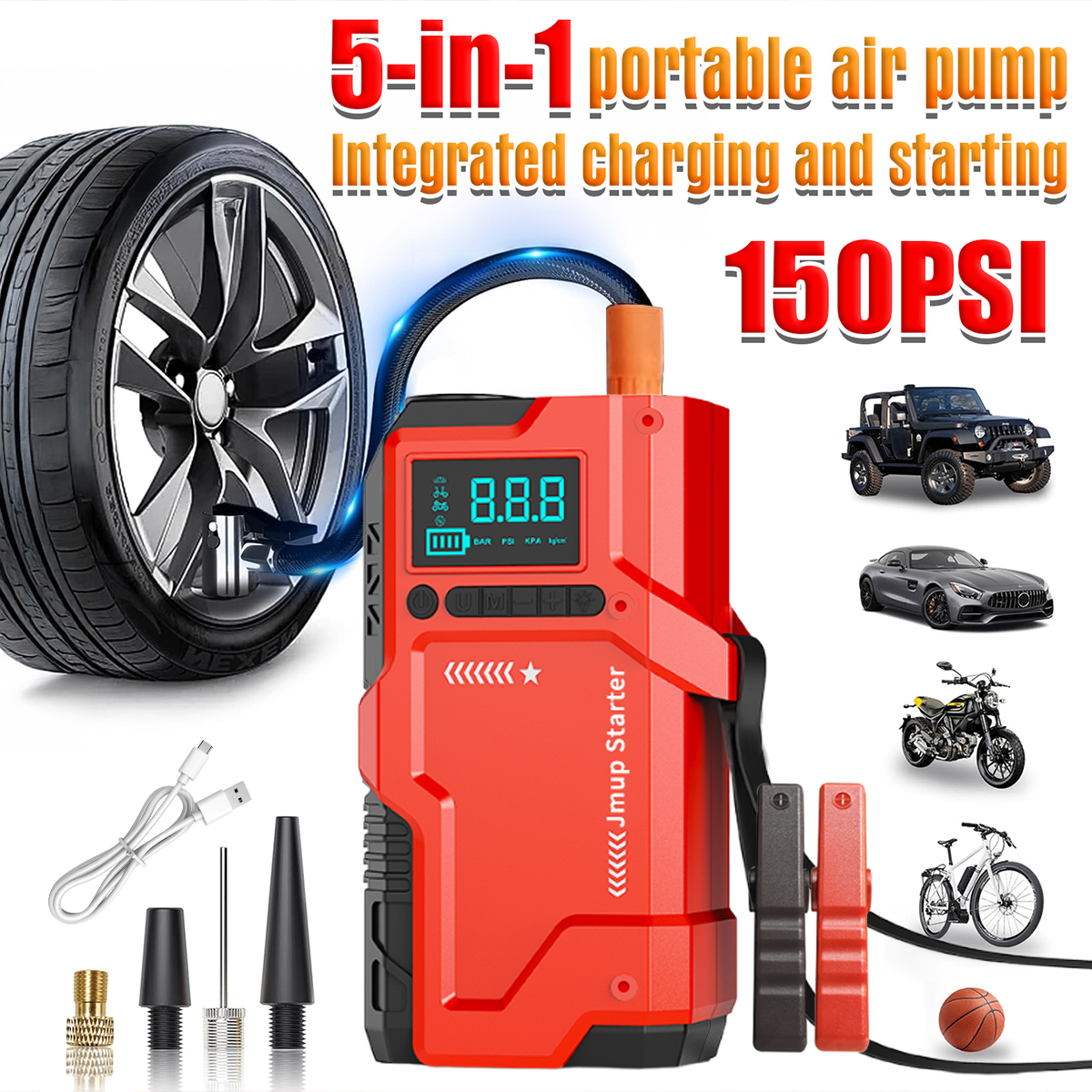 Multifunctional automatic tire – обзор и цена Tire Pressure Monitor