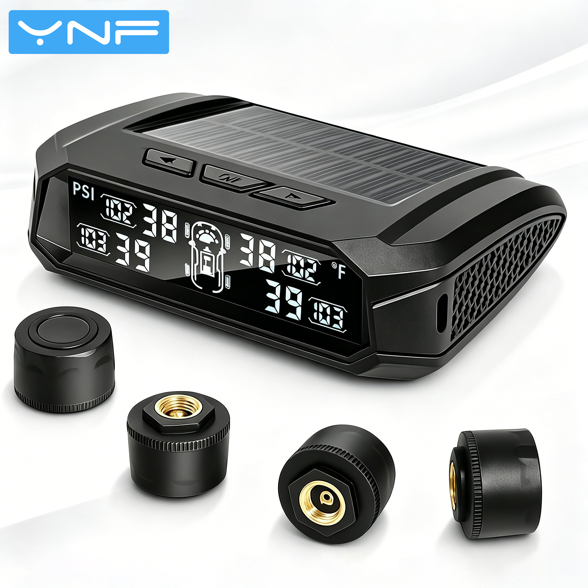 YNF TPMS Car Tire Pressure Ala – обзор и цена Tire Pressure Monitor