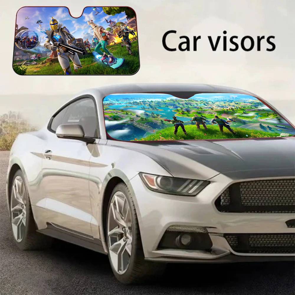 Cartoon Game F-FortniteS Car W – обзор и цена Car Accessories Rear