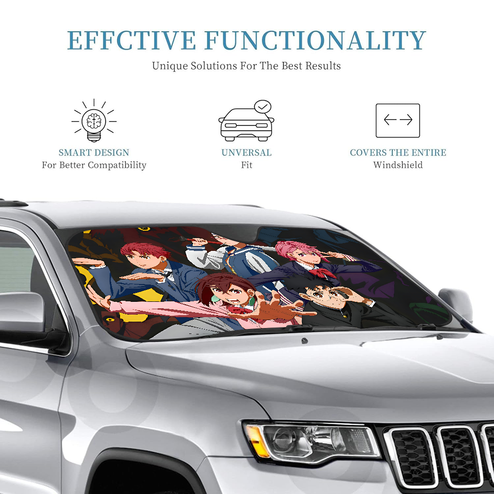 Anime D-dandadan Car Window Su – обзор и цена Car Accessories Rear