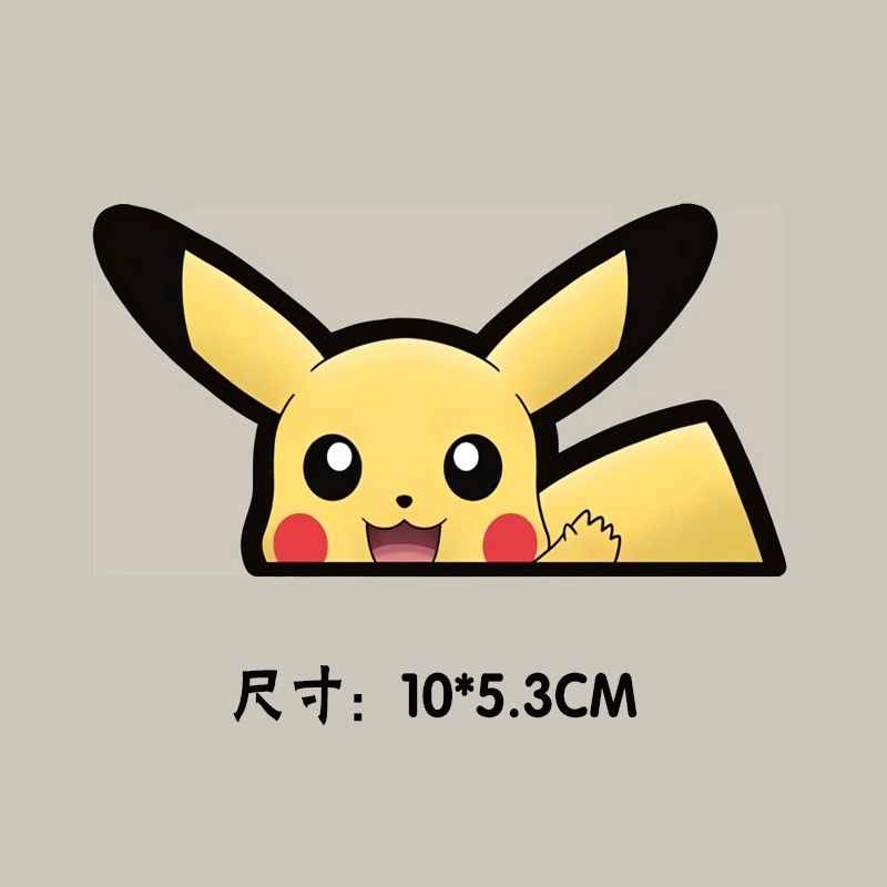 Pokémon car window sticker, Po – обзор и цена Car Accessories Rear